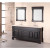 Andover 72 Inches Vanity in Espresso with Marble Vanity Top (Faucet not included)