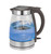 Grey and Stainless Steel Glass Water Kettle