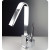 Liris Vessel Mount Bathroom Vanity Faucet - Chrome
