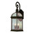 Rust Glass Framed Wall Light - Medium