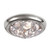 Chrome with Crystal 11 inch Ceiling Fixture