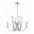 Cromo Collection 12 Light Chrome Chandelier
