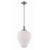 Antico Collection 1 Light Satin Nickel Pendant