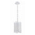 Nastro Collection 1 Light White Pendant