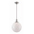 Liso Collection 1 Light Satin Nickel Pendant