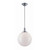 Liso Collection 1 Light Chrome Pendant