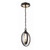 Infinity Collection 1 Light Oil Rubbed Bronze Mini Pendant