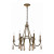 Padova Collection 6 Light Bronze Chandelier