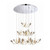 Volare Collection 10 Light Gold & Champagne Pendant