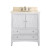Westwood 30 Inch Vanity with Galala Beige Marble Top And Sink in White Washed Finish (Faucet not included)