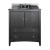 Westwood 30 Inch Vanity with Black Granite Top And Sink in Dark Ebony Finish (Faucet not included)