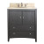 Westwood 30 Inch Vanity with Galala Beige Marble Top And Sink in Dark Ebony Finish (Faucet not included)
