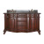 Provence 60 Inch Vanity Only in Antique Cherry Finish (Faucet not included)
