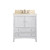 Westwood 24 Inch Vanity with Galala Beige Marble Top And Sink in White Washed Finish (Faucet not included)
