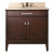 Madison 36 Inch Vanity Only in Light Espresso Finish (Faucet not included)