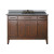 Madison 48 Inch Vanity with Black Granite Top And Sink in Tobacco Finish (Faucet not included)