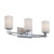 Monroe 3 Light Polished Chrome Incandescent Vanity with an Opal Etched Shade