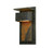 Monroe 1 Light Muted Bronze Outdoor Halogen Wall Lantern