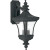 Monroe 2 Light Mystic Black Outdoor Incandescent Wall Lantern