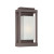 Monroe 1 Light Western Bronze Outdoor Incandescent Wall Lantern