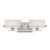 Monroe 2 Light Brushed Nickel Halogen Vanity with an Opal Etched Shade