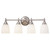 4 Light Antique Brushed Nickel Incandescent Bathroom Vanity