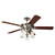 52 Inch Indoor Antique Brushed Nickel Incandescent Ceiling Fan