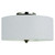 2 Light Brushed Nickel Incandescent Flush Mount