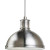 3 Light Brushed Nickel Fluorescent Pendant