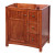 Knoxville 30 Inch W x 21.63 Inch D x 34 Inch H Vanity Cabinet Only in Nutmeg
