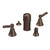 Rothbury 2-Handle Bidet Faucet Trim Kit in Oil Rubbed Bronze (Valve Sold Separately)