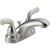 Foundations 4 Inch 2-Handle Low-Arc Bathroom Faucet in Stainless