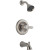 Lahara Tub and Shower Faucet Trim Kit Only in Stainless (Valve not included)