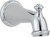 Victorian Pull-up Diverter Tub Spout in Chrome