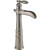 Victorian Single-Hole 1-Handle High-Arc Bathroom Faucet in Stainless