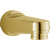 Pull-down Diverter Tub Spout in Polished Brass