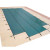 18 Feet x 36 Feet Rectangular In Ground Pool Safety Cover w/ 4 Feet x 8 Feet Center Step - Green