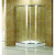 Tribeca 36 Inch Neo Round Sliding Door with Base