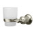 Verdanza Wall-Mounted Tumbler Holder in Brushed Nickel