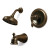 Estates Single Handle Tub and Shower in Heritage Bronze