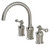 Verdanza Roman Tub Set in Brushed Nickel