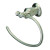 Verdanza Towel Ring in Brushed Nickel