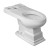 Structure Suite Elongated Toilet Bowl Only in White