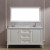 Lily 63 White / Carrera Ensemble with Mirror and Faucets