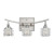 3- Light Wall Mount Satin Nickel Bath Bar