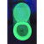 200 Green Round Glow in the Dark Toilet Seat