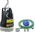 Submersible pump with two inch hose kit