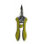 Fine point pruners Yellow