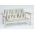 WhiteDeep Seating Loveseat Frame