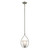 1 Light Mini Pendant In Brushed Nickel